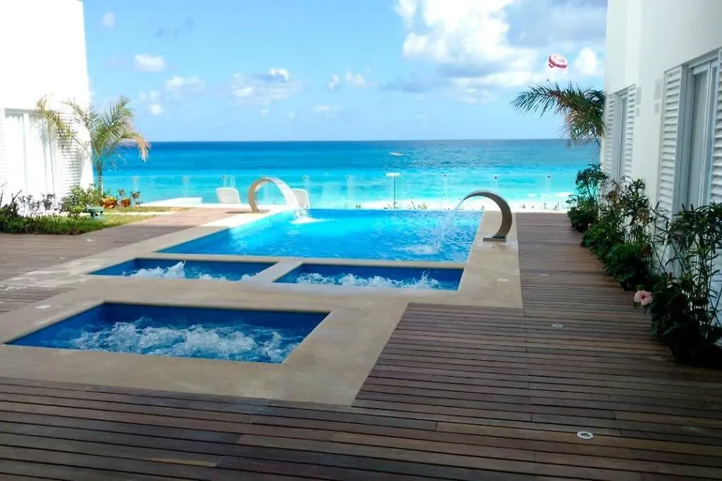 Estudio 4 Sobre Playa, Alberca, Gimnasio, Jacuzzi Cancun