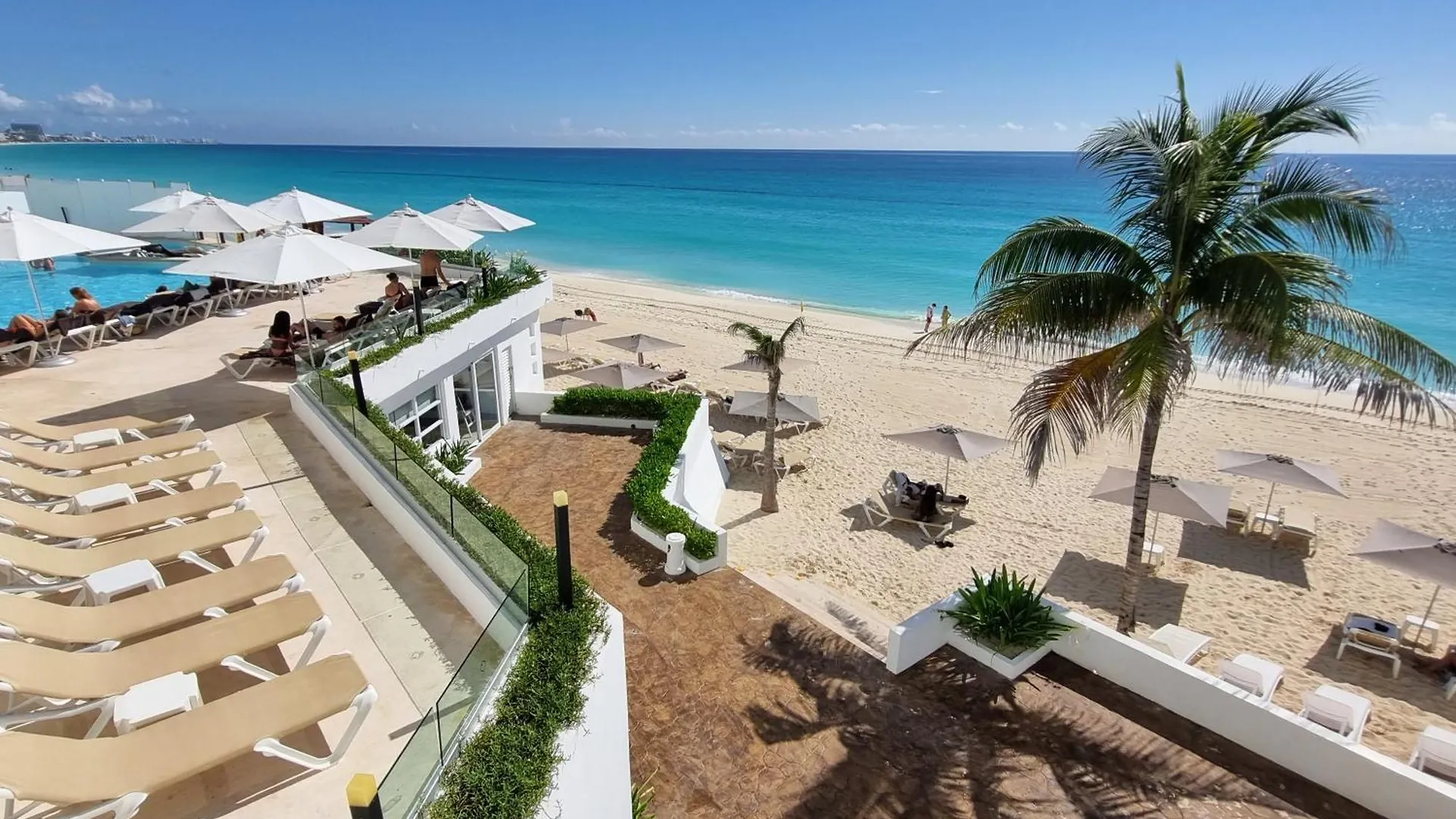 Apartment Estudio 4 Sobre Playa, Alberca, Gimnasio, Jacuzzi Cancun